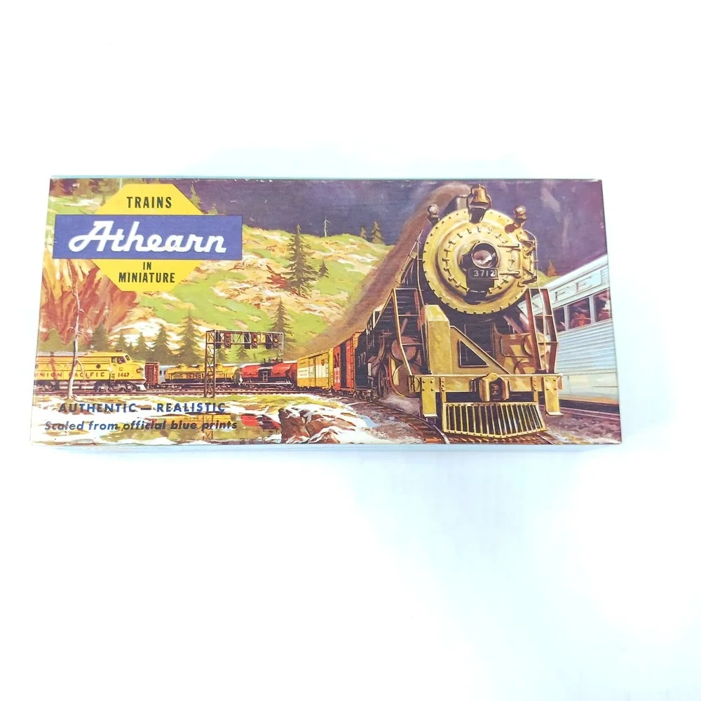 Athearn 1209 HO Scale Canadian National 40ft Box Car Kit Brown CN 486520 Vintage
